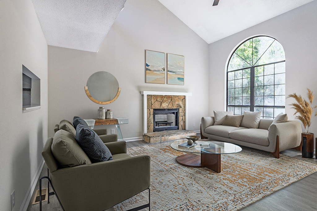 Home and Sky Virtual Staging Example