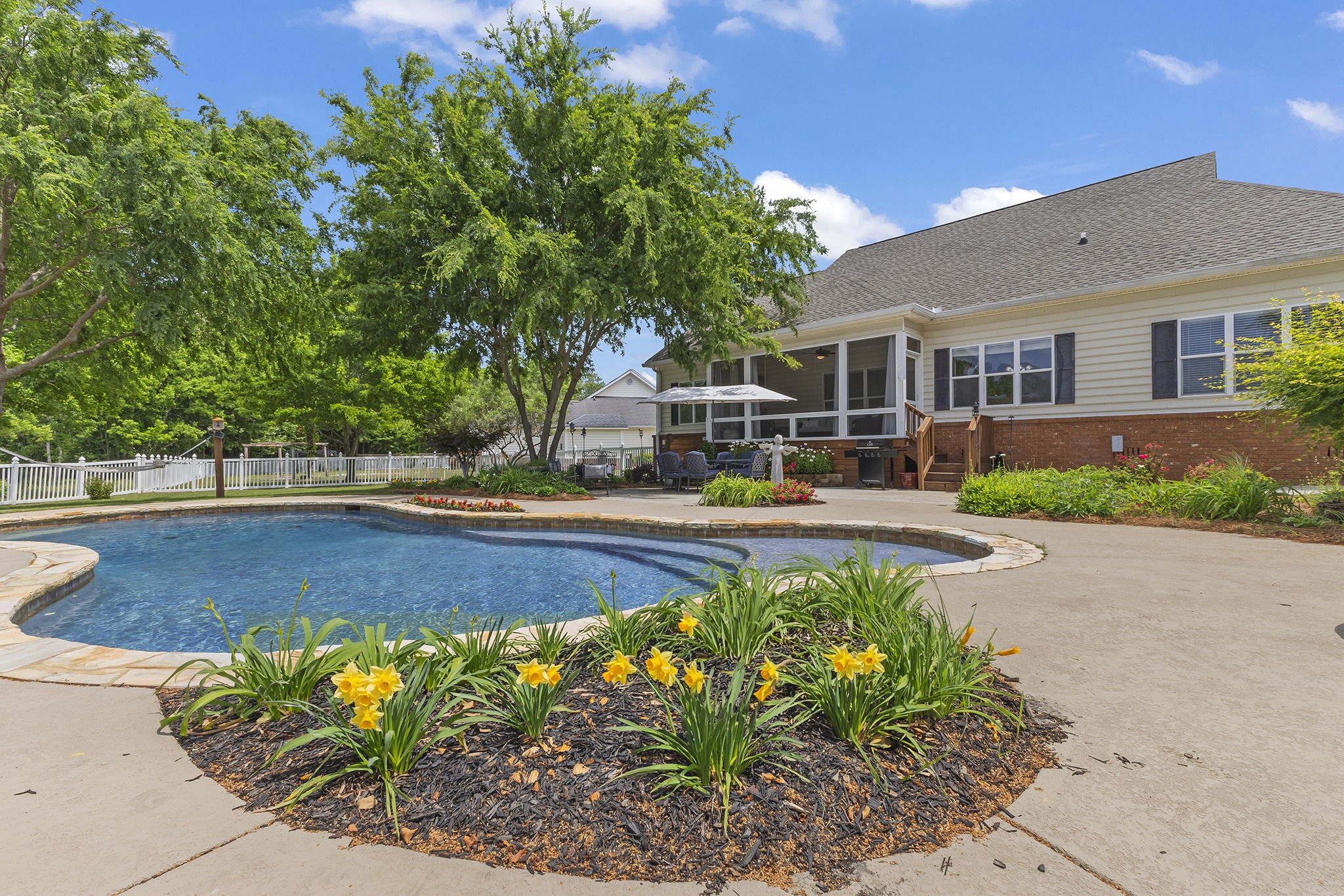 Home and Sky Virtual Staging Example